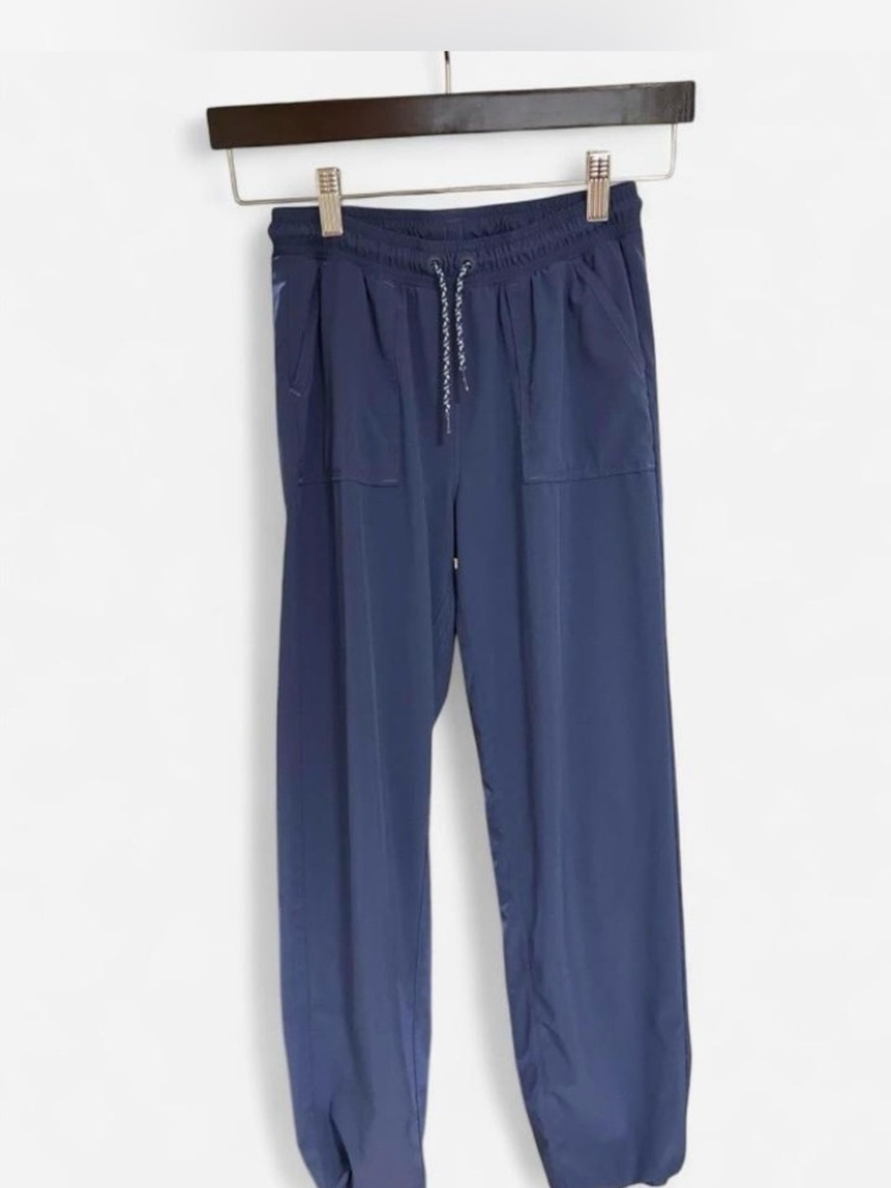 Athleta Girl Navy Blue Drawstring Jogger Pants size L/12